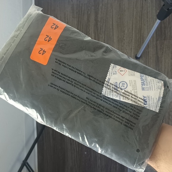 Hurley Hybrid Mens Walk shorts Black Size 42 NWT Sealed in Factory Plastic - Picture 8 of 9